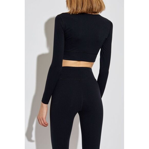 Balenciaga Women Logo Cropped Top - Picture 3 of 5